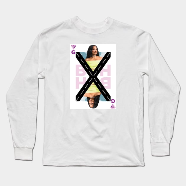 RHoBH X: Garcelle Beauvais Long Sleeve T-Shirt by hashtagRHoBH